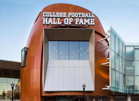 College-Football-Hall-of-Fame in Sugar Magnolia BB, Atlanta, GA